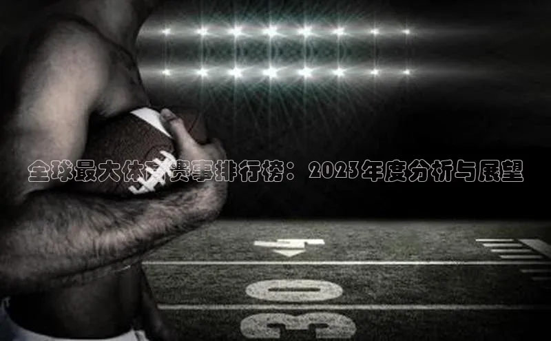 熊猫体育app下载华扬联众全球最大体育赛事排行榜：2023年度分析与展望