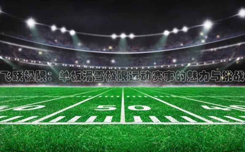 飞跃极限：单板滑雪极限运动赛事的魅力与挑战